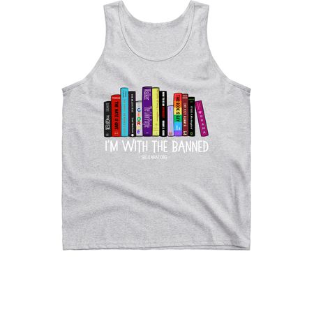 I'm With the Banned, a Sport Grey Classic Unisex Tank Top
