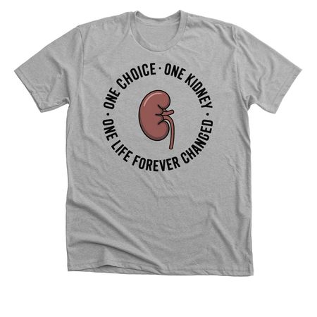 One Choice, a Athletic Heather Premium Unisex Tee