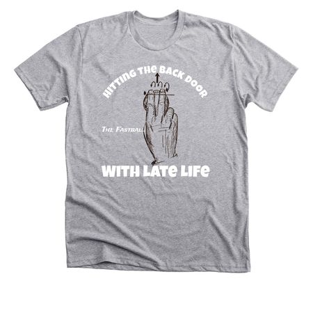 The Fastball, a Athletic Heather Premium Unisex Tee