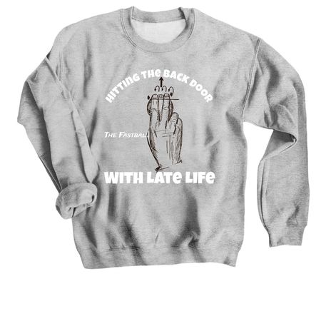 The Fastball, a Sport Grey Crewneck Sweatshirt
