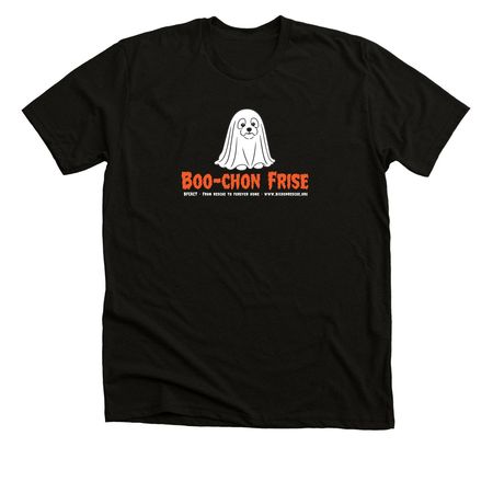 BFCACT Boo-chon Frise!, a Black Heather Premium Unisex Tee