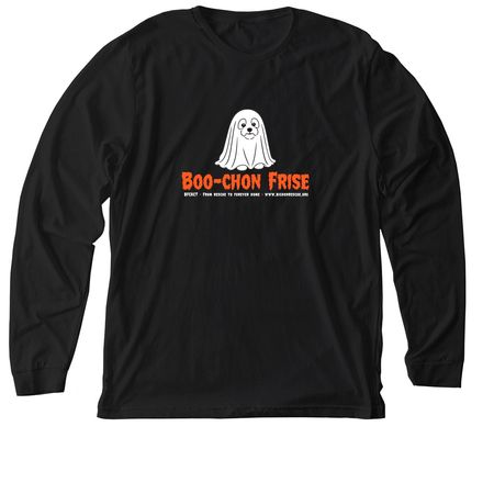 BFCACT Boo-chon Frise!, a Solid Black Blend Premium Long Sleeve Tee