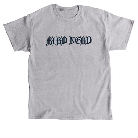 bird nerd--gothic style, a Sport Grey Classic Unisex Tee