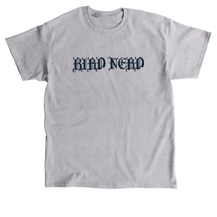 bird nerd--gothic style, a Sport Grey Classic Unisex Tee