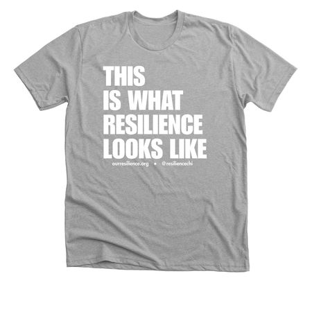 Resilience Tops, a Athletic Heather Premium Unisex Tee