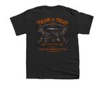 2026 Trunk-or-Treat, a Black Youth Unisex Tee (back-view)
