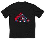 Active Gear, a Black Classic Performance Tee (back-view)