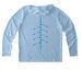 Survivor Rowing Network SDCC 2026&nbsp;, a Light Blue UV Performance Long Sleeve Hoodie (back-view)