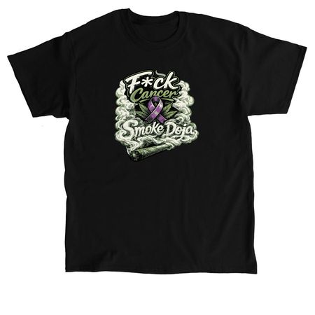 F*ck cancer&nbsp;, a Black Classic Unisex Tee