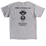 Pug-O-Ween 2026, a Sport Grey Classic Unisex Tee (back-view)