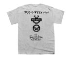 Pug-O-Ween 2026, a Sport Grey Youth Unisex Tee (back-view)