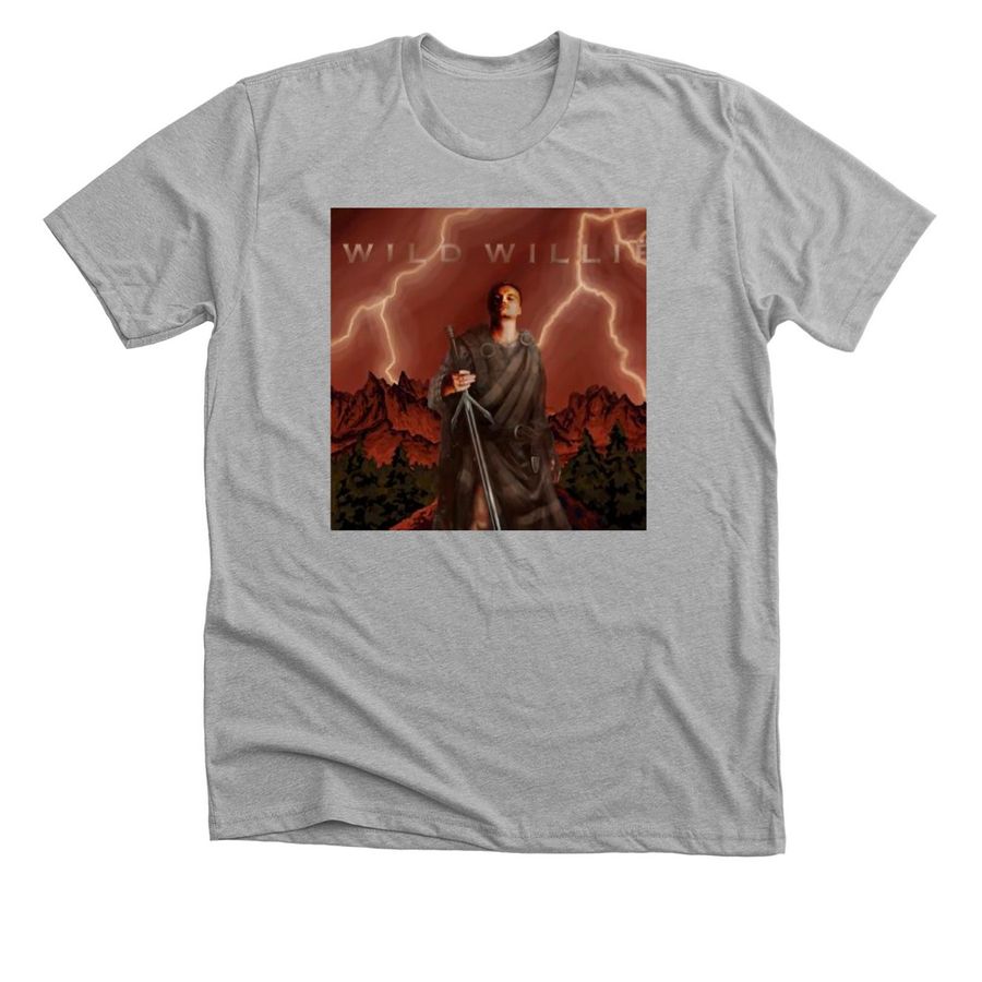 Wild Willi? merch, a Athletic Heather Premium Unisex Tee