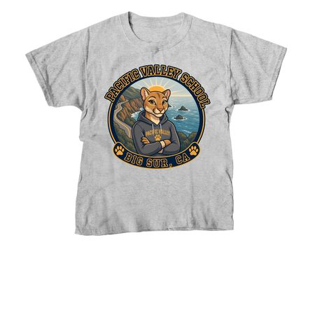 Pacific Valley School - Jade, a Sport Grey Youth Unisex Tee