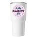 In My Breastfeeding Era, a White Insulated Tumbler