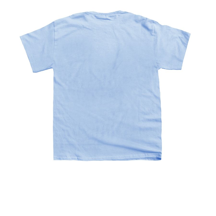 Be Present Mariposa 2025-2026 - Youth, a Light Blue Youth Unisex Tee (back-view)