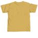 BEAT Giant Leopard Moth Shirt (black font), a Mustard Comfort Colors Unisex Tee (back-view)