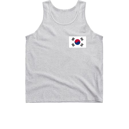 South Korea ?? Shirt, a Sport Grey Classic Unisex Tank Top