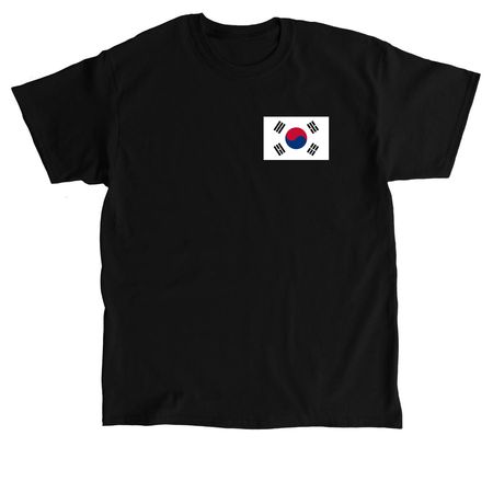 South Korea ?? Shirt, a Black Classic Unisex Tee