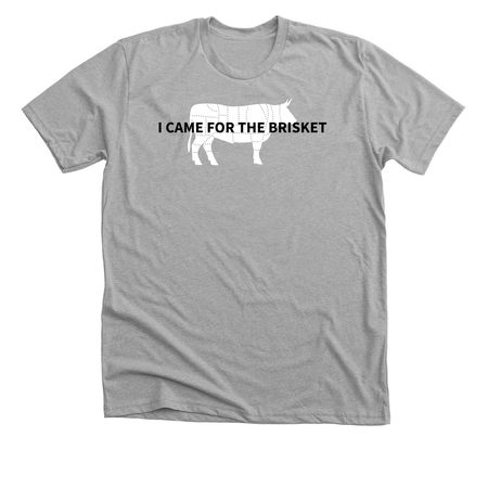 Brisket = Flourishing! - T-shirt, a Athletic Heather Premium Unisex Tee