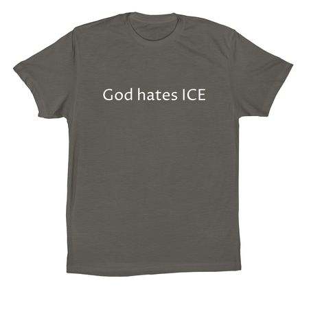 Fuck ICE, a Asphalt Premium Cotton Tee