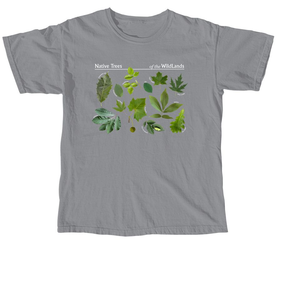 Local Native Trees T-shirt, a Granite Comfort Colors Unisex Tee