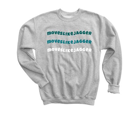 Moves Like Jagger Buddy Walk 2023, a Sport Grey Youth Crewneck Sweatshirt