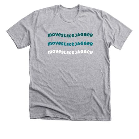 Moves Like Jagger Buddy Walk 2023, a Athletic Heather Premium Unisex Tee
