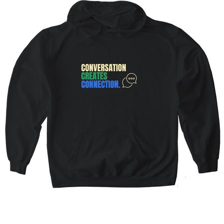 NSPM 2026, a Black Gildan Softstyle Pullover Hoodie