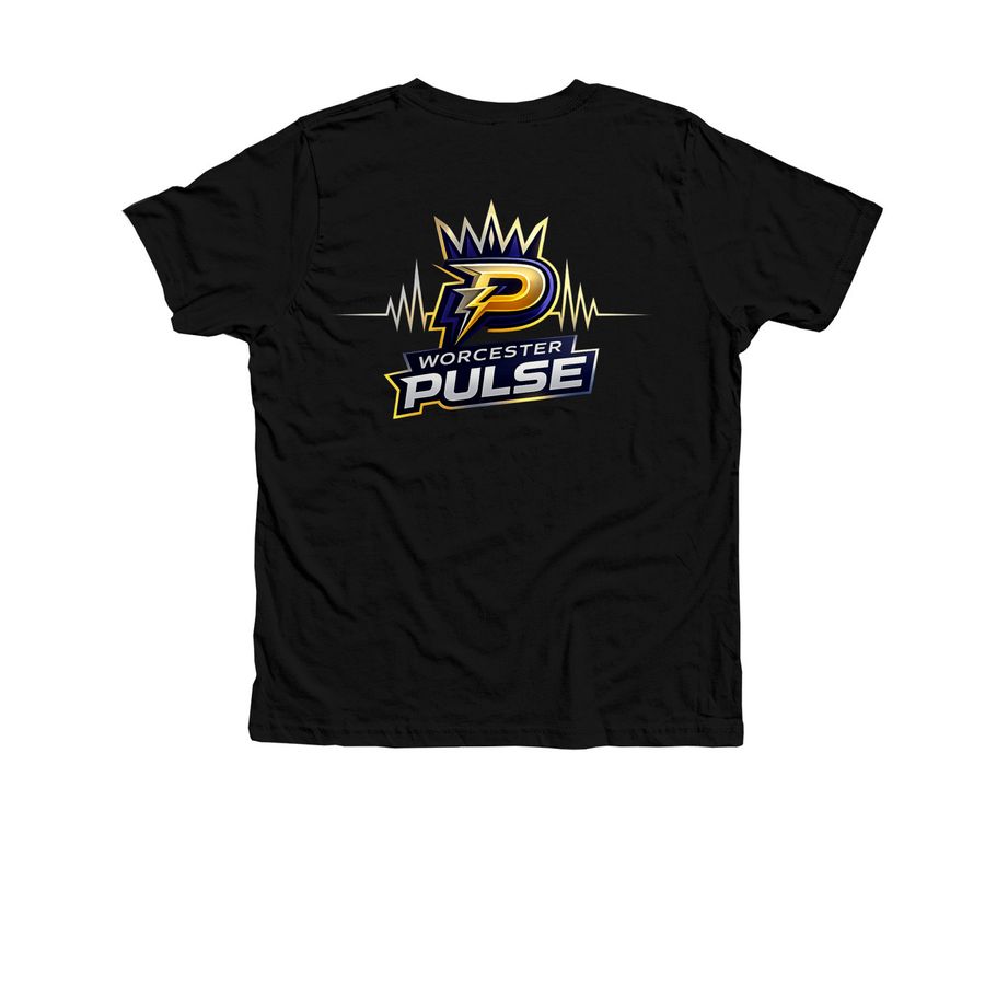 Pulse Gear, a Solid Black Blend Premium Youth Tee