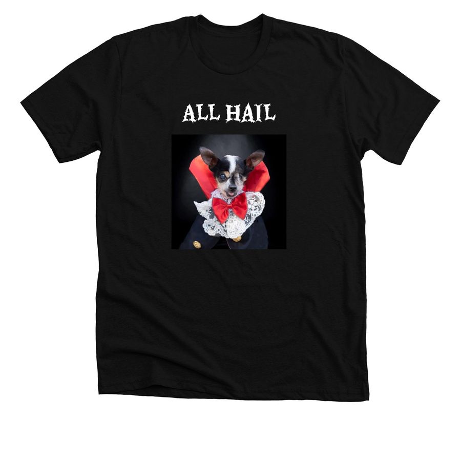 Count Cornelius Halloween, a Solid Black Blend Premium Unisex Tee