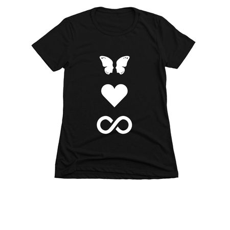 MBTS Autism Awareness Month 2026, a Black Women's Slim Fit Tee