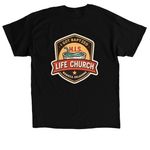 I got baptized, a Black Classic Unisex Tee (back-view)