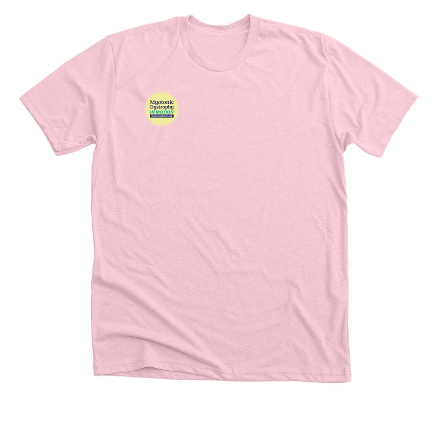 Limited Edition: In Motion Awareness Shirt, a Heather Pink Premium Unisex Tee