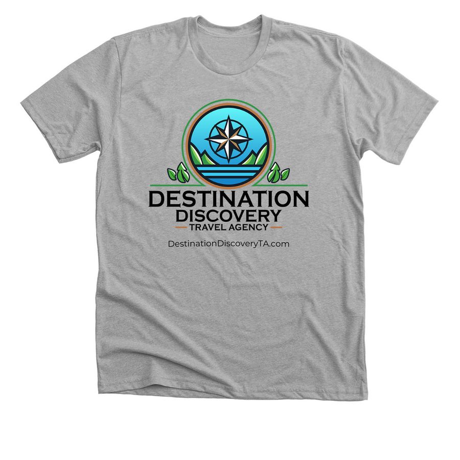 Destination Discovery Collection, a Athletic Heather Premium Unisex Tee