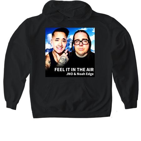 FEEL IT IN THE AIR T-Shirt&nbsp;, a Black Gildan Softstyle Pullover Hoodie