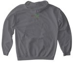 Sahnish&nbsp;, a Charcoal Gildan Softstyle Pullover Hoodie (back-view)