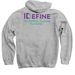 Kleefstra Syndrome Awareness, a Sport Grey Pullover Hoodie (back-view)