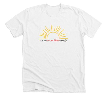 The White Album, a Solid White Blend Premium Unisex Tee