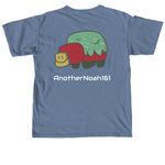 AnotherNoah161 Merch, a Blue Jean Comfort Colors Unisex Tee (back-view)