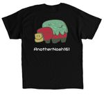 AnotherNoah161 Merch, a Black Classic Unisex Tee (back-view)