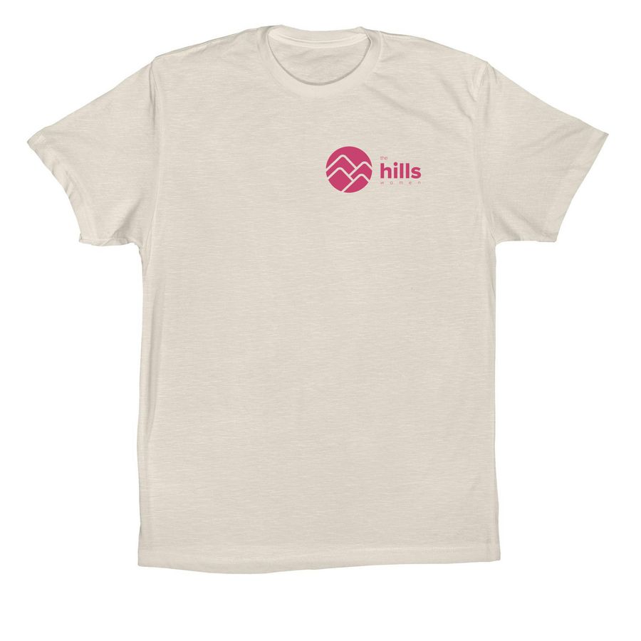 The Hills Women Tee ? Grace, a Dust Premium Cotton Tee