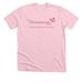 TPMC, a Heather Pink Premium Unisex Tee