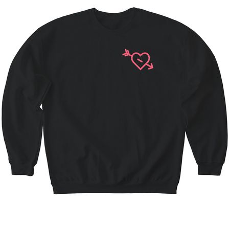 Wrangling Tiny Humans, a Black Softstyle Crewneck Sweatshirt