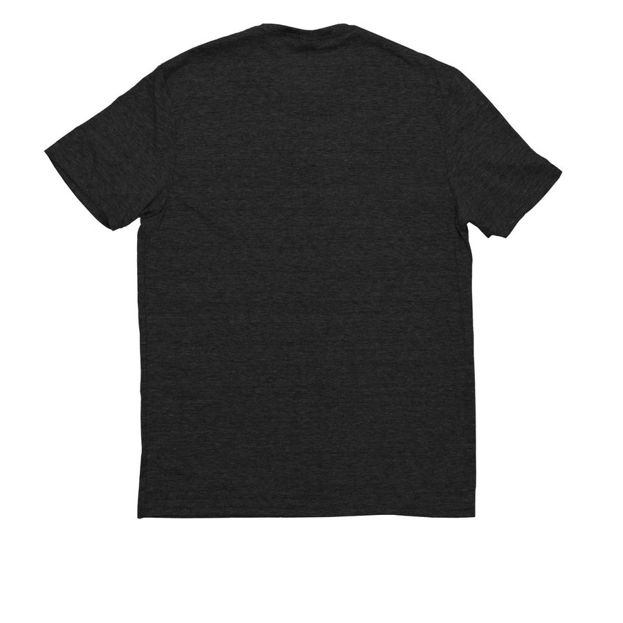 Make Some Voting "Magic", a Space Black Allmade Eco Triblend Unisex Tee (back-view)