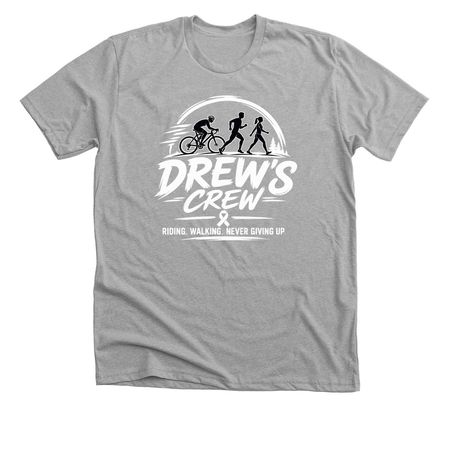 Drew?s Crew, a Athletic Heather Premium Unisex Tee