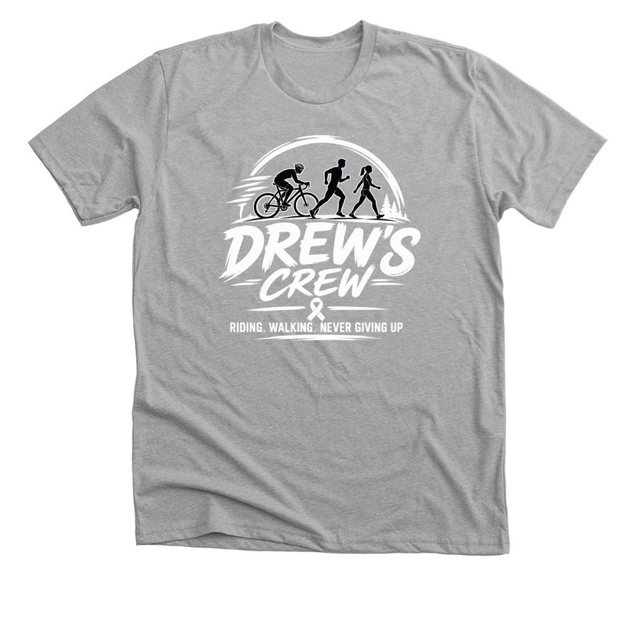 Drew?s Crew, a Athletic Heather Premium Unisex Tee