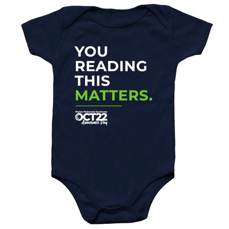 PMSAD 2026 Babies, a Navy Infant Onesie