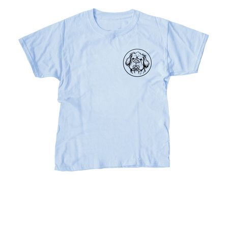 Bailey and her paci, a Light Blue Youth Unisex Tee