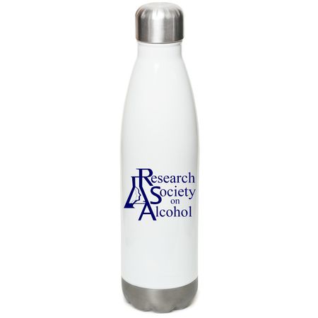 RSA Water Bottle, a White Stainless Steel Water Bottle
