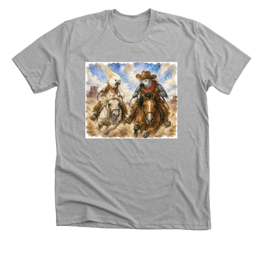 Gonna gitcha, a Athletic Heather Premium Unisex Tee